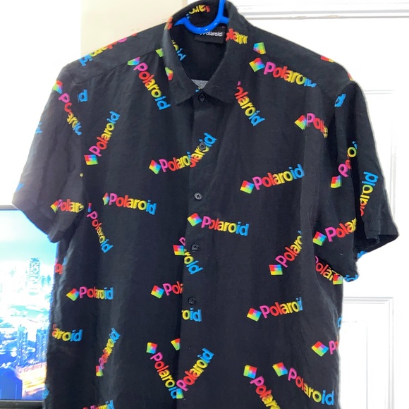 Men Button down Polaroid shirt - Picture 1 of 2